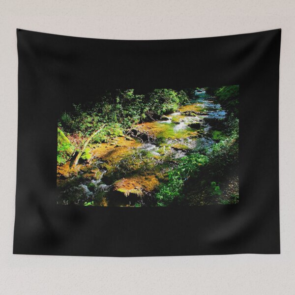 Item preview, View from Pieve Torina (MC) on the Sentiero delle Acque at the Sant'Angelo rivulet designed and sold by Kristina Drozd.