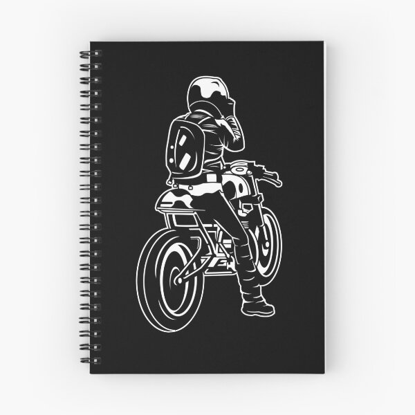 Item preview, Cafe Racer motorcycle 02_white designed and sold by RollOn.