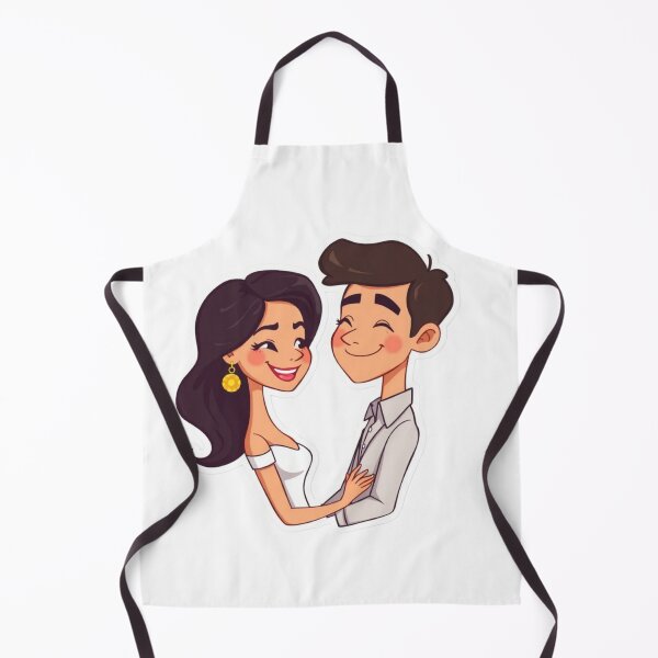 Item preview, Adorable Couple Sticker: Perfect for Love and Friendship designed and sold by FestivityFinds.