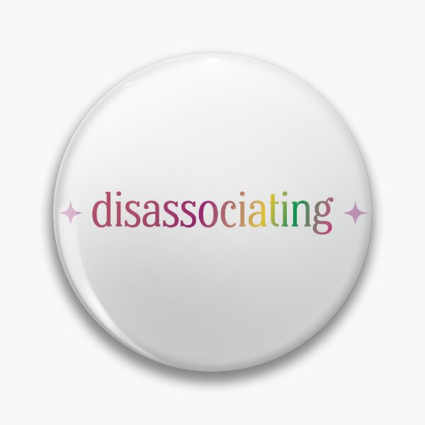 Item preview, *disassociating* designed and sold by DarkSideHustle.