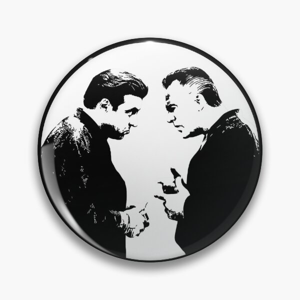 Item preview, Silvio and Paulie White Badge designed and sold by UNK-Fatigues.