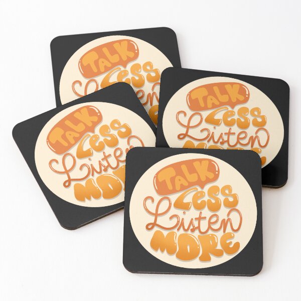 Item preview, Talk Less, Listen More designed and sold by ArtsyLani.