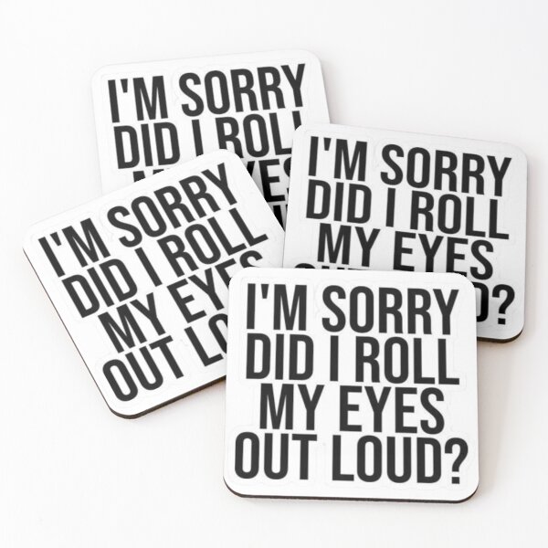 Item preview, Did I roll my eyes out loud Humor Graphic Sticker designed and sold by socialarmour.