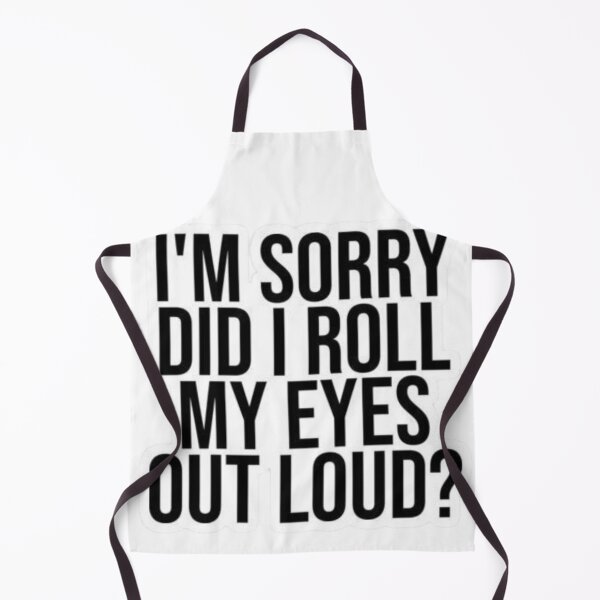 Item preview, Did I roll my eyes out loud Humor Graphic Sticker designed and sold by socialarmour.