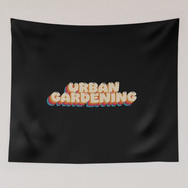 Item preview, Urban Gardening Lettering designed and sold by GartenIdeen.