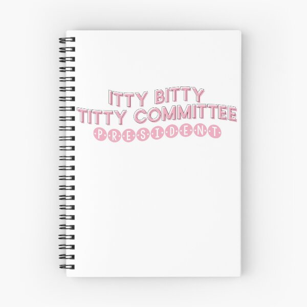 Item preview, Itty Bitty Titty Committee President Empower Embrace Self Love Body Positivity designed and sold by Creative Brat Design Studio.
