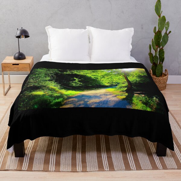 Item preview, View from the Sentiero delle Acque in Pieve Torina (MC) with foliage designed and sold by Kristina Drozd.