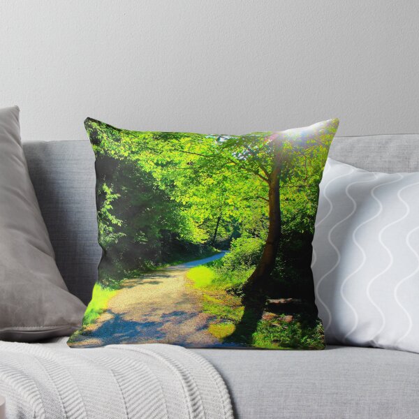 Item preview, View from the Sentiero delle Acque in Pieve Torina (MC) with foliage designed and sold by Kristina Drozd.