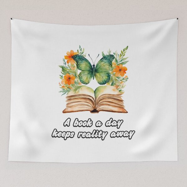 Item preview, A book a day keeps reality away 1 designed and sold by Tom-Johnson.