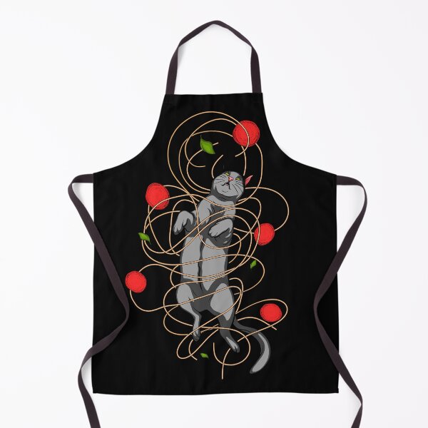 Aperçu de l'œuvre Chat noir drôle dans des spaghettis et des boulettes de viande créée et vendue par ariverrr.