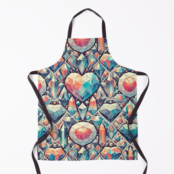 Item preview, Gemstone Heart Love Pattern designed and sold by Kalpa.