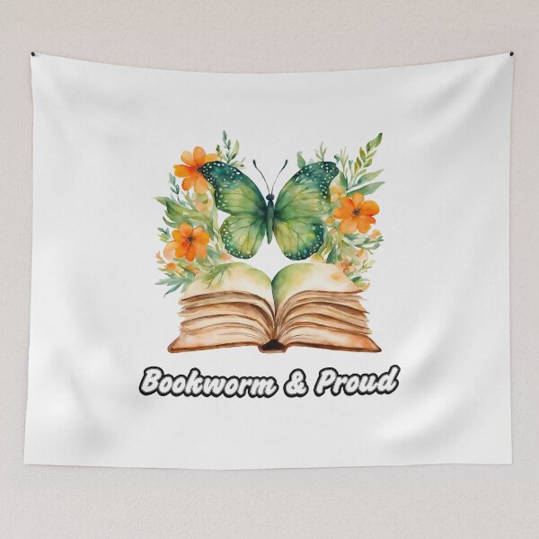 Item preview, Bookworm and proud 1 designed and sold by Tom-Johnson.