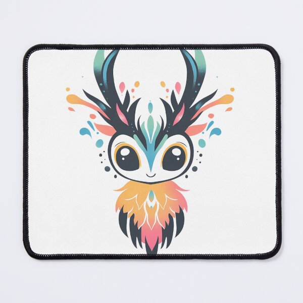 Item preview, Fantastic forest creature in pastel designed and sold by CapybaraCompany.