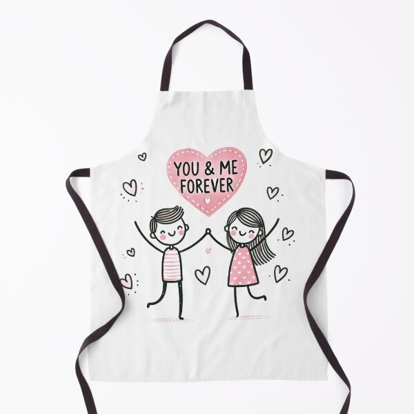 Item preview, You & Me Forever – Cute Love Couple | Valentine's Day Romantic Design designed and sold by The styles.