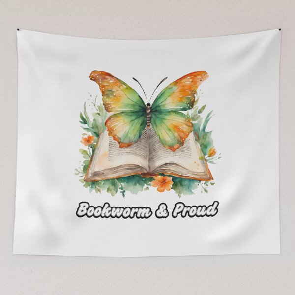 Item preview, Bookworm and proud 3 designed and sold by Tom-Johnson.