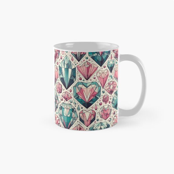Aperçu de l'œuvre Motif d'amour en forme de cœur en pierres précieuses créée et vendue par Kalpa.
