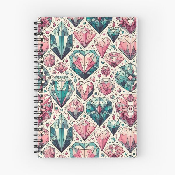 Item preview, Gemstone Heart Love Pattern designed and sold by Kalpa.