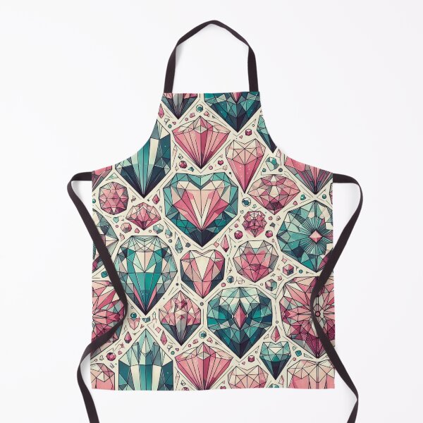 Item preview, Gemstone Heart Love Pattern designed and sold by Kalpa.