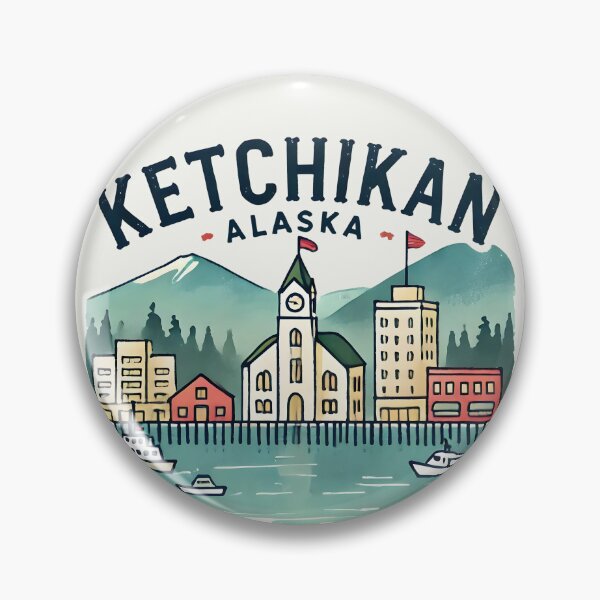 Item preview, Ketchikan Alaska designed and sold by HowToCanadian.