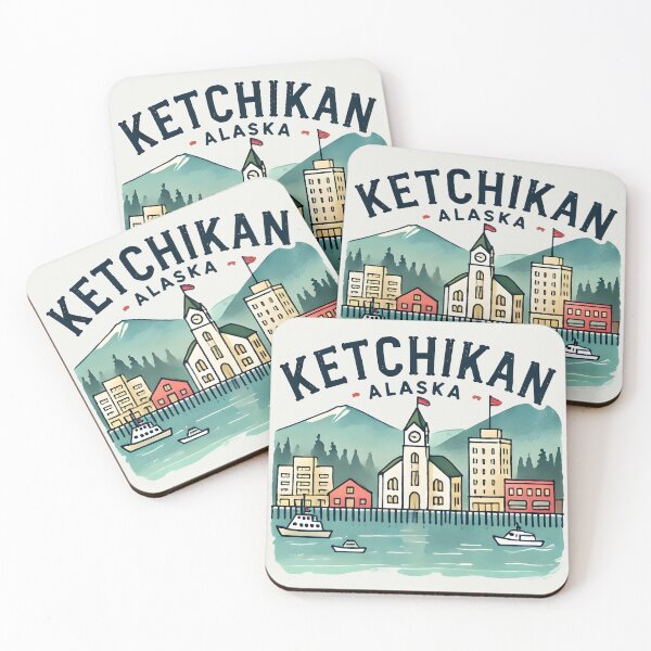 Item preview, Ketchikan Alaska designed and sold by HowToCanadian.
