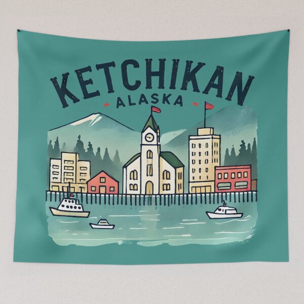 Item preview, Ketchikan Alaska designed and sold by HowToCanadian.