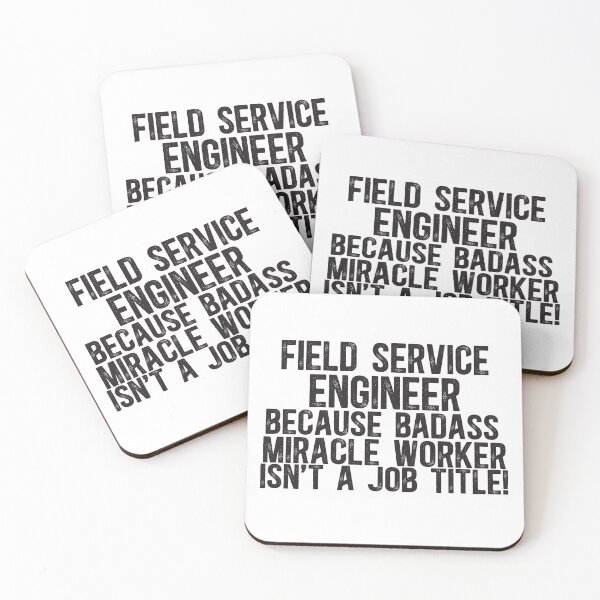 Item preview, Field Service Engineer Badass Miracle Worker designed and sold by TeesYouWant.