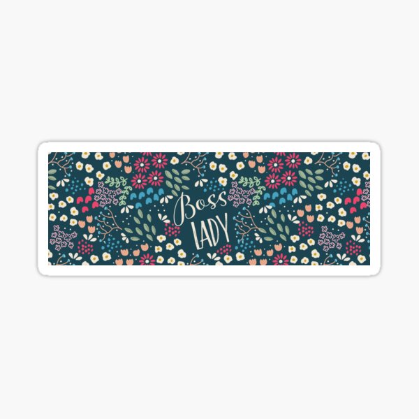 Boss Lady Sticker