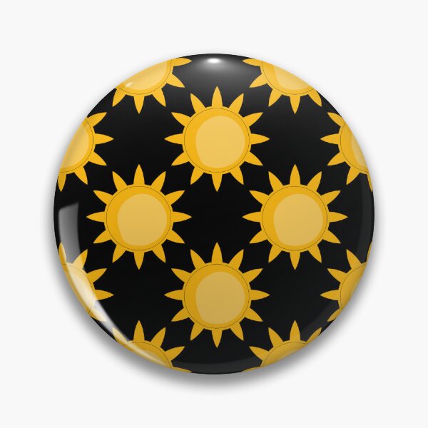 Item preview, Shining Sun On Black Background Pattern  designed and sold by PatternTitan.