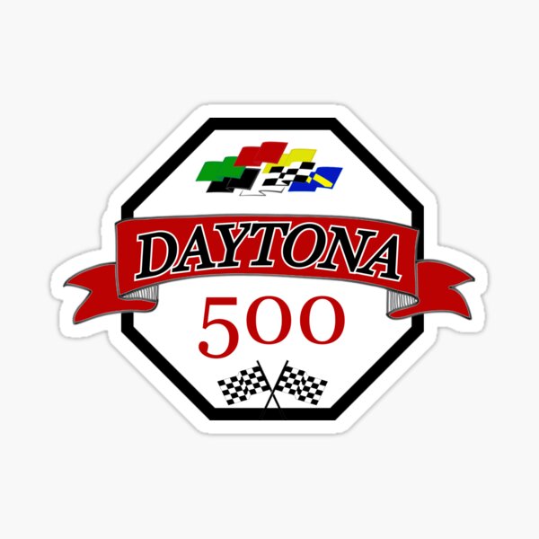 Aperçu de l'œuvre Insigne du patrimoine Daytona 500 créée et vendue par TracksideTeesShop.