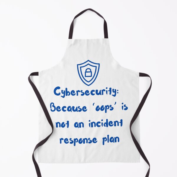 Item preview, Cybersecurity: because 'oops' is not an incident response designed and sold by BeSmartBeRemote.