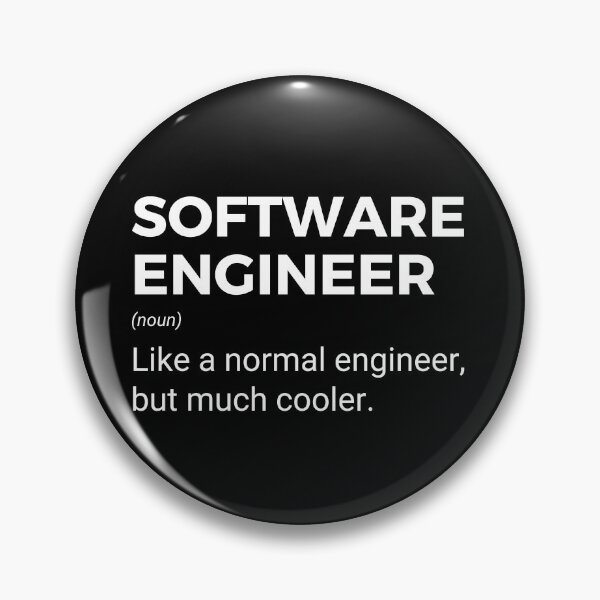 Item preview, Software Engineer Like A Normal Engineer But Much Cooler Funny Engineering designed and sold by CuteLovelyDesigns.