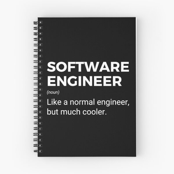 Item preview, Software Engineer Like A Normal Engineer But Much Cooler Funny Engineering designed and sold by CuteLovelyDesigns.