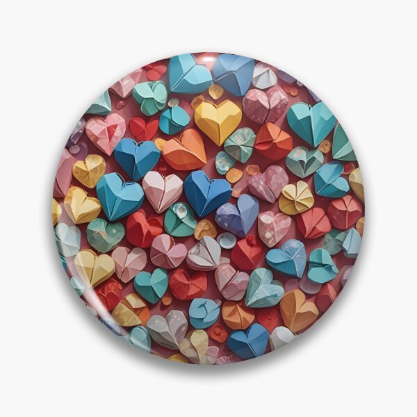 Item preview, Origami Art - A Heartful of Colours designed and sold by ArtfulFolds.