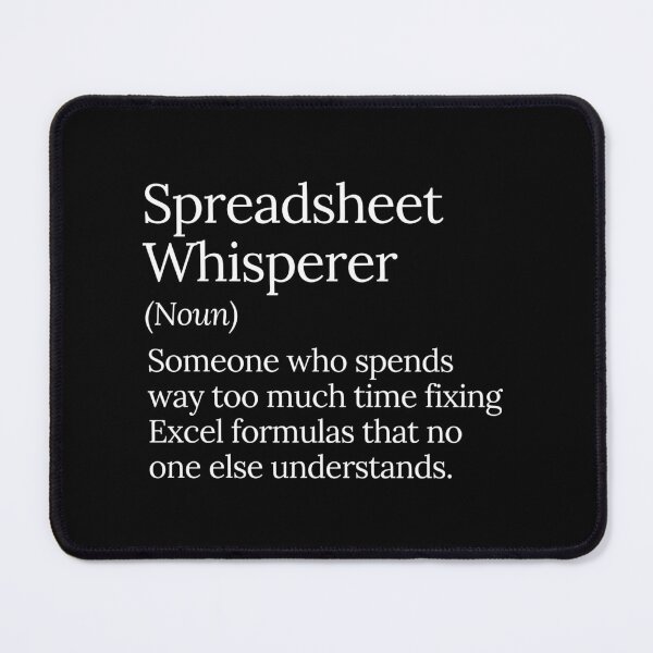 Item preview, Spreadsheet Whisperer Excel Formula Fixer designed and sold by MuzamilAhmed.