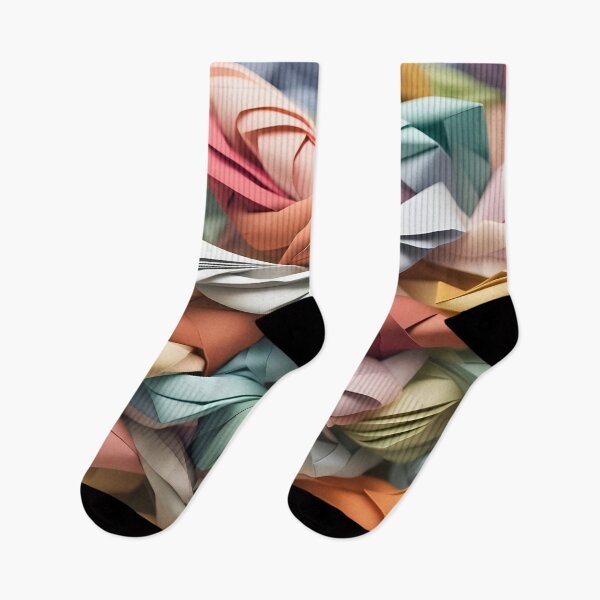Item preview, Origami Art - Silken Symphony: A Collection of Elegant Scarves designed and sold by ArtfulFolds.