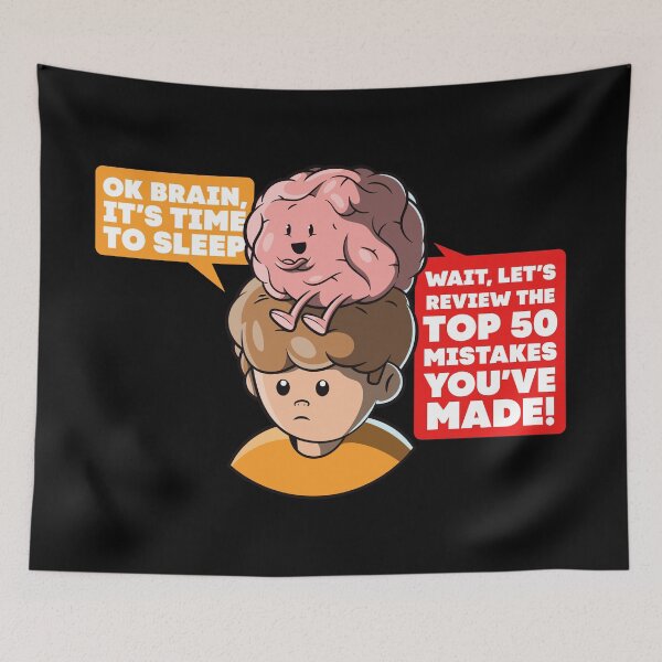Item preview, Time to sleep - sleep brain issues designed and sold by messy-nessie.