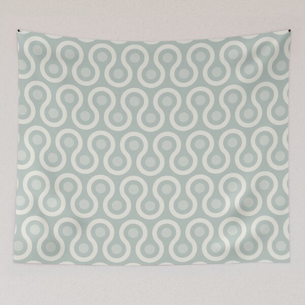Item preview, Geometric Pattern: Looped Circles: Savon designed and sold by Red Wolf.