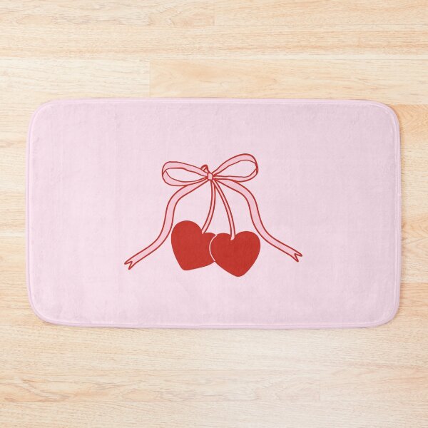Item preview, Red cherries with pink bow. Coquette. Romance. designed and sold by CoCoArt-Ua.