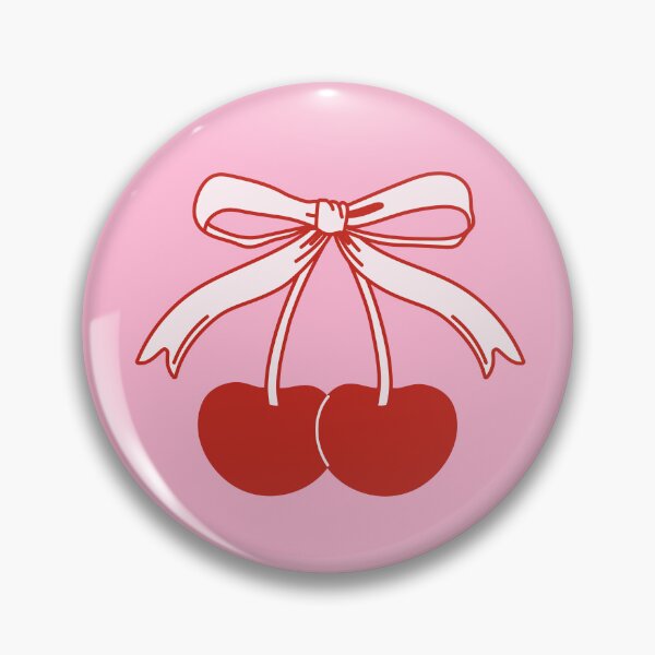 Item preview, Red cherries with bow.  designed and sold by CoCoArt-Ua.