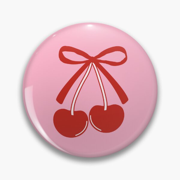 Item preview, Red cherries with bow.  designed and sold by CoCoArt-Ua.