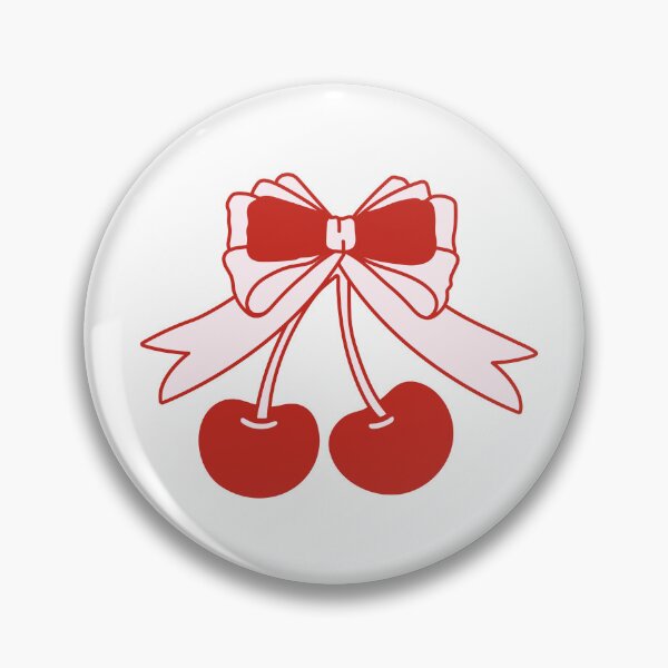 Item preview, Red cherries with bow.  designed and sold by CoCoArt-Ua.