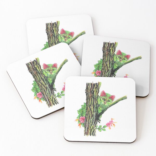 Item preview, Camouflage Cat – Nature’s Spirit designed and sold by DipakSonarArt.