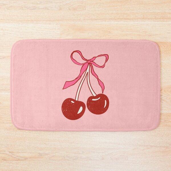 Item preview, Red cherries with pink bow. designed and sold by CoCoArt-Ua.