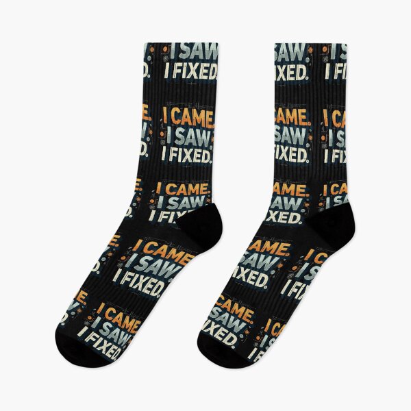 Item preview, I Came I Saw I Fixed Engineer Humor designed and sold by TeesYouWant.