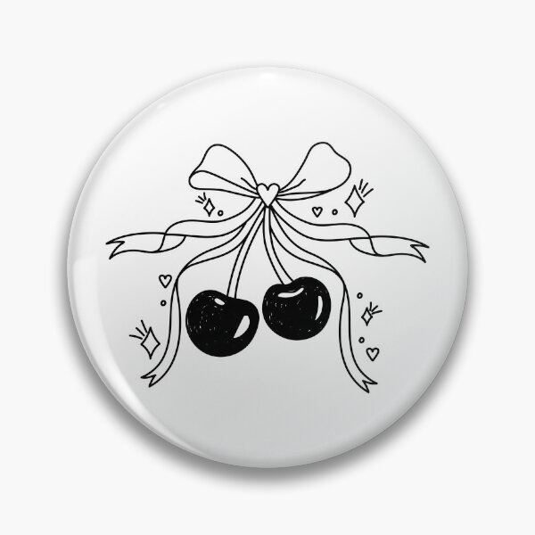 Item preview, Red cherries with sparkles and bow. designed and sold by CoCoArt-Ua.