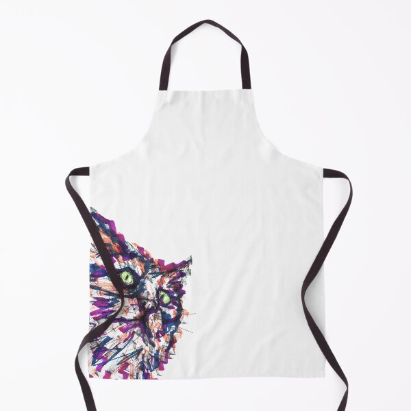 Item preview, Neon Vision – Abstract Cat designed and sold by DipakSonarArt.
