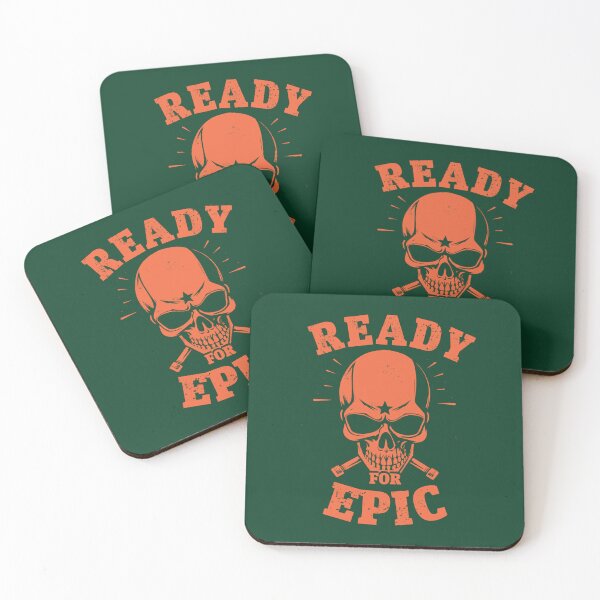 Item preview, Ready for Epic: Skull & Wrenches designed and sold by Koony House and Field.