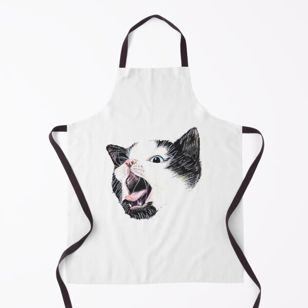 Item preview, Surprised Kitty – Expressive Cat Art designed and sold by DipakSonarArt.