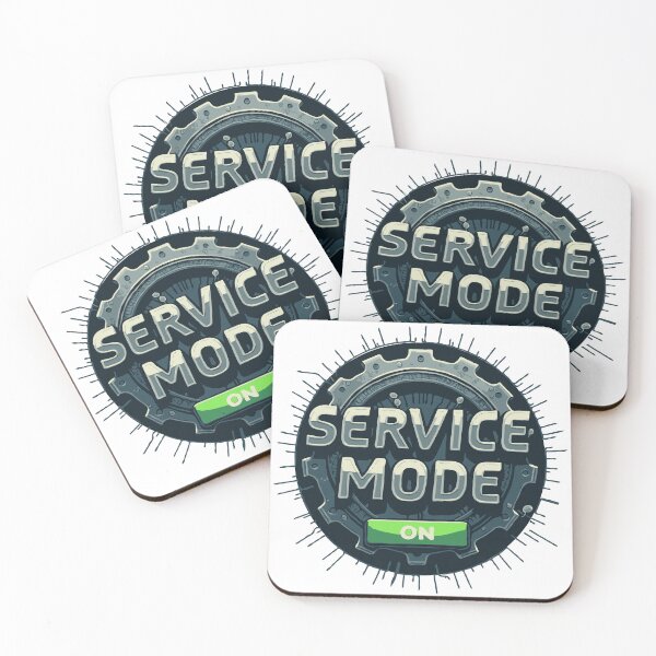 Item preview, Service Mode: ON - Field Service Engineer designed and sold by TeesYouWant.