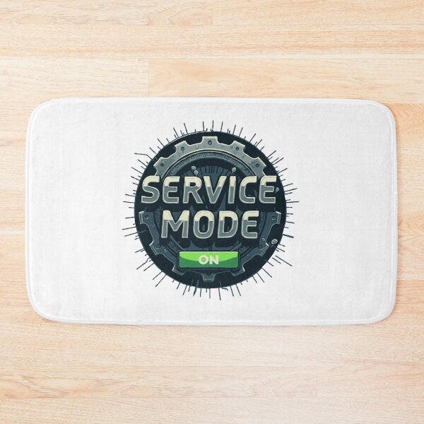 Item preview, Service Mode: ON - Field Service Engineer designed and sold by TeesYouWant.
